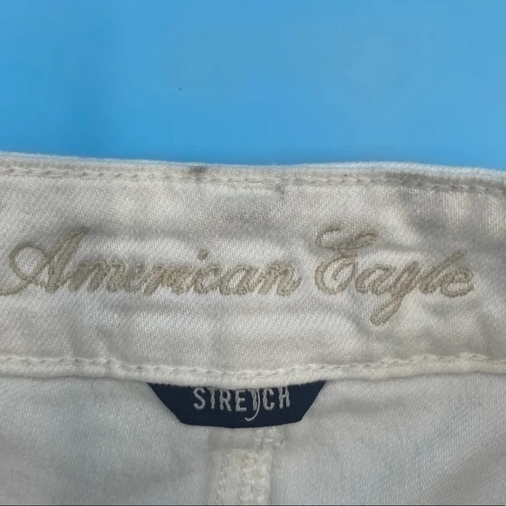 American Eagle Denim Embroidered Shorts